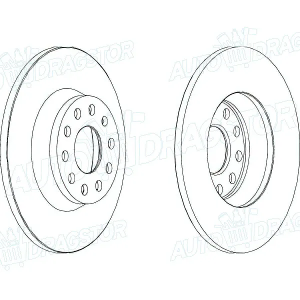 Kočioni diskovi AUDI, SEAT, SKODA, VOLKSWAGEN 