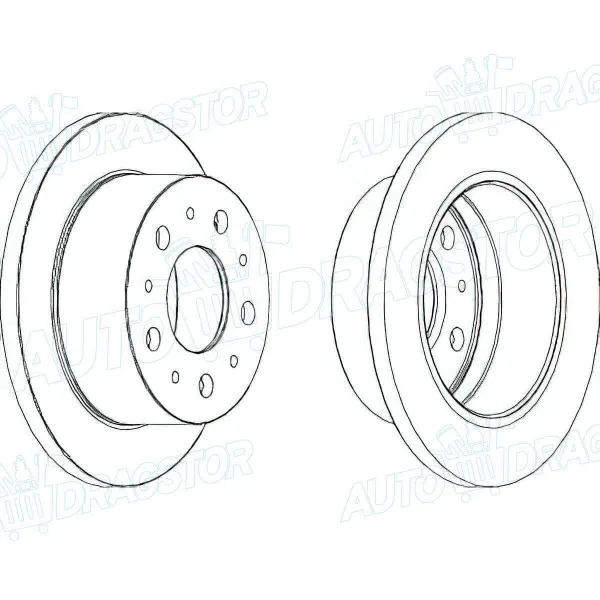 Kočioni diskovi CITROËN, FIAT, PEUGEOT 