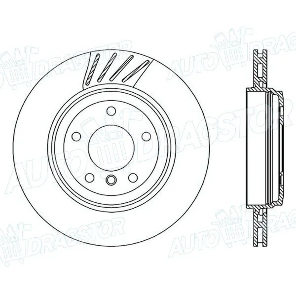 Kočioni diskovi BMW 3 (E46), 98-06; 