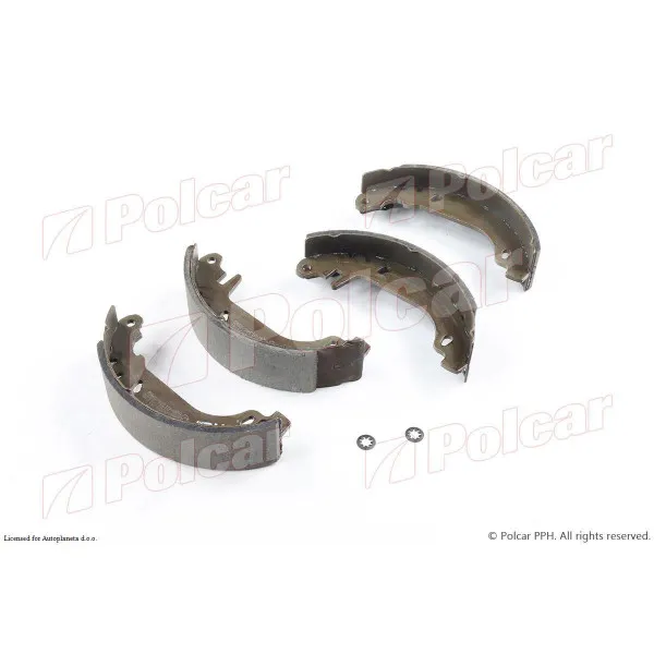 Kočioni paknovi RENAULT 11 (B/C37), 81-89; 19 (53), 88-96; 21 (B48/K48), 86-94; 5 (B/C/S40), 72-95; 9 (L42), 81-89; CLIO I (B57/C57), 90-98; EXTRA (F/G40), 85- 