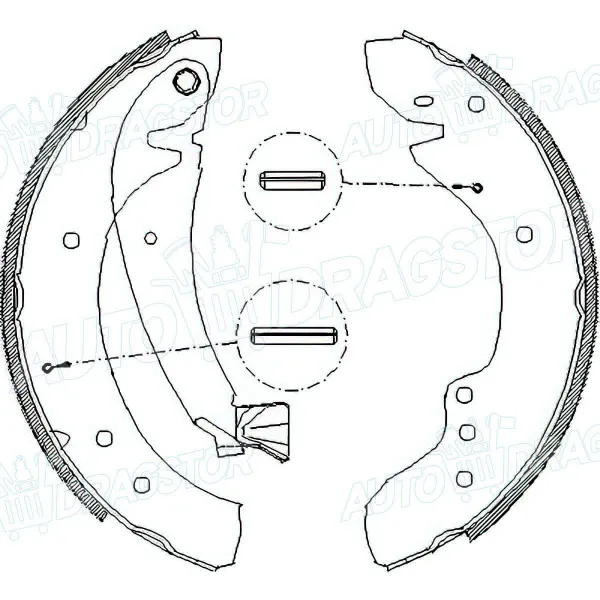 Kočioni paknovi CITROËN, FIAT, PEUGEOT 