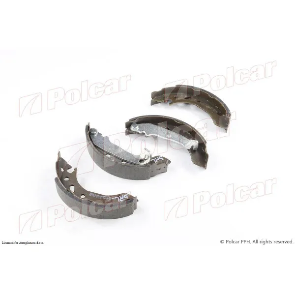 Kočioni paknovi FORD ESCORT V/VI (GAL/ALL/AVL), 90-95; ESCORT VII (GAL/AAL/ABL/ALL/AFL), 95-00; ORION (GAL), 90-93; 