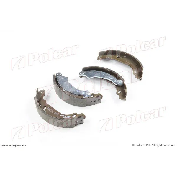 Kočioni paknovi PEUGEOT 206/206+ (2_), 98-12; 