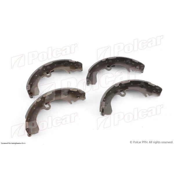 Kočioni paknovi TOYOTA CAMRY (CV20/SV20-21), 86-91; CAMRY (SV10/11), 82-86; CARINA E, 92-97; CARINA II (T15/T17), 83-92; CELICA (T16), 86-89; CELICA (T18), 89- 