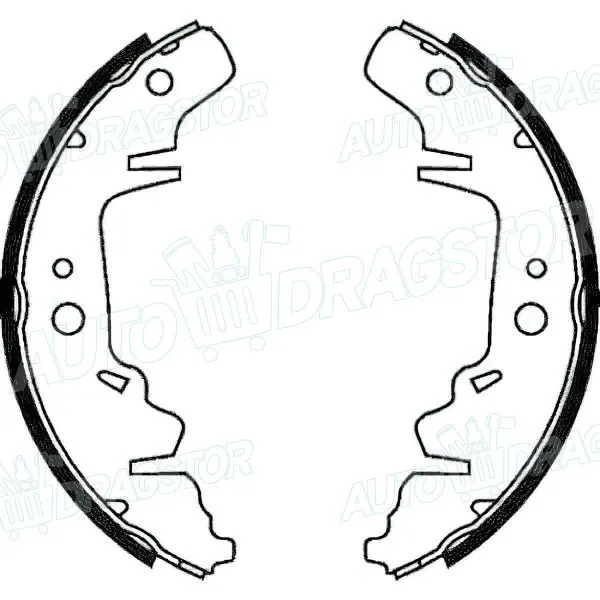 Kočioni paknovi CHRYSLER, KIA 