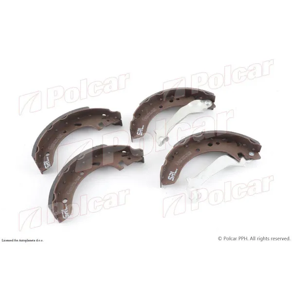 Kočioni paknovi FORD COURIER, 95-99; COURIER, 99-02; ESCORT V/VI (GAL/ALL/AVL), 90-95; ESCORT VII (GAL/AAL/ABL/ALL/AFL), 95-00; FIESTA (JAS/JBS/JVS), 95-02; FI 