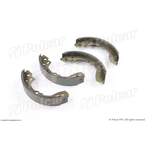 Kočioni paknovi KIA CERATO (FE), 04-08; SEPHIA (FA), 92-97; SEPHIA (FB), 97-01; SHUMA (FB), 97-04; 