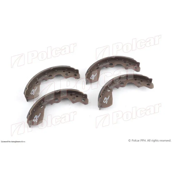 Kočioni paknovi SUZUKI SWIFT (EA/MA/AH/AJ), 89-04; 