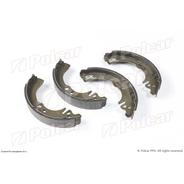 Kočioni paknovi DAIHATSU CHARADE (G100/101/G102), 87-94; CHARADE (G11/G30), 83-87; CHARADE (G200/G203/G300), 93-00; 