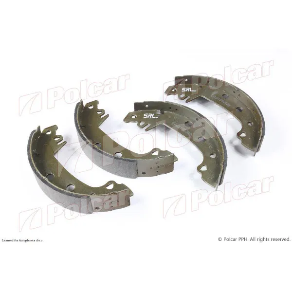 Kočioni paknovi CITROËN C15 (VD), 84-05; 