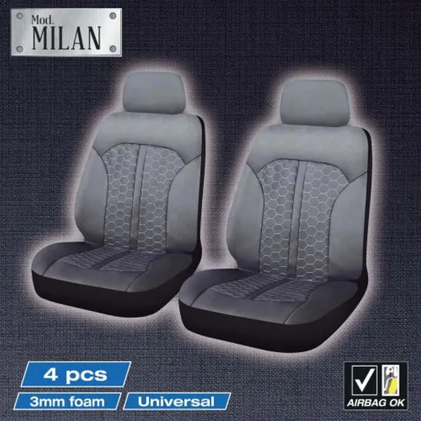 AUTOPRESVLAKE UNIVERZALNE MILAN CRNO SIVE 4KOM 