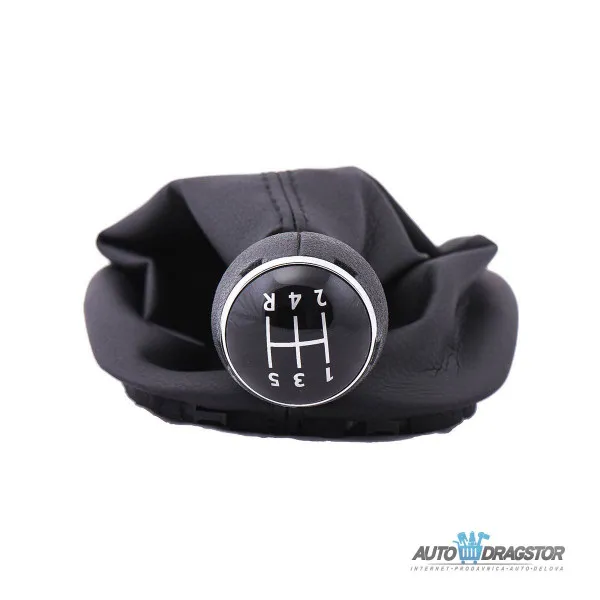 RUČICA MENJAČA SA KOŽOM VW PASSAT 00-05 5 brzina 