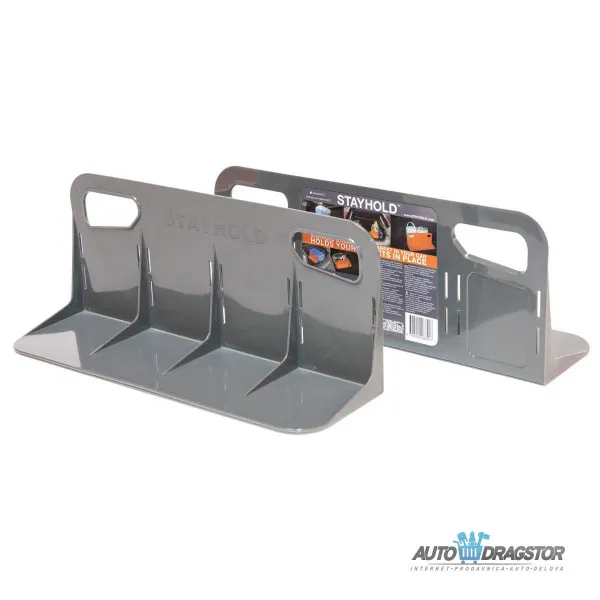 DRŽAČ STVARI U GEPEKU SIVI 