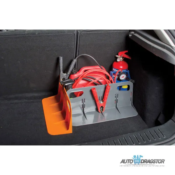 DRŽAČ STVARI U GEPEKU SIVI 