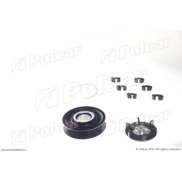 Spojnica/kvačilo kompresora klime AUDI, SEAT, SKODA, VOLKSWAGEN 