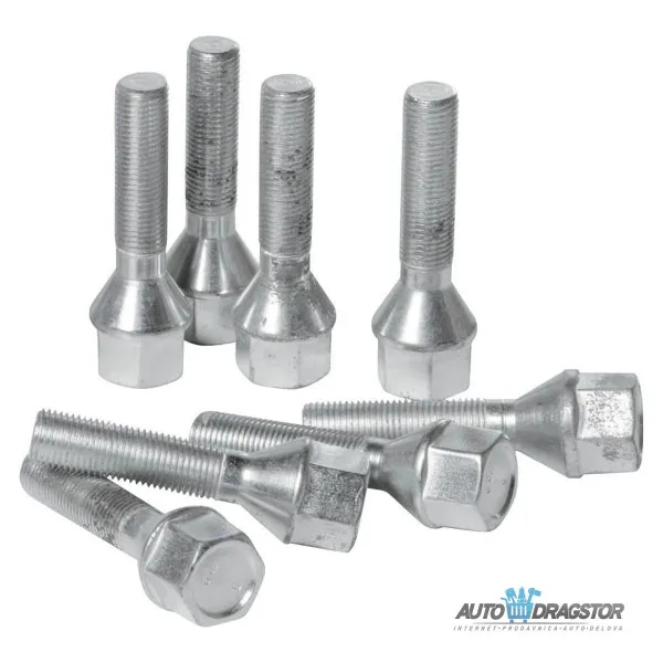 SET 2 DISTANCERA I 8 ŠRAFOVA ZA ALFA/FIAT/LANCIA SA 4 RUPE 16MM M12 4x98x58.1 