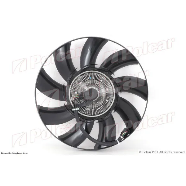 Viskozno kvačilo LAND ROVER RANGE ROVER (LS/LM), 02-12; RANGE ROVER SPORT, 06-13; 