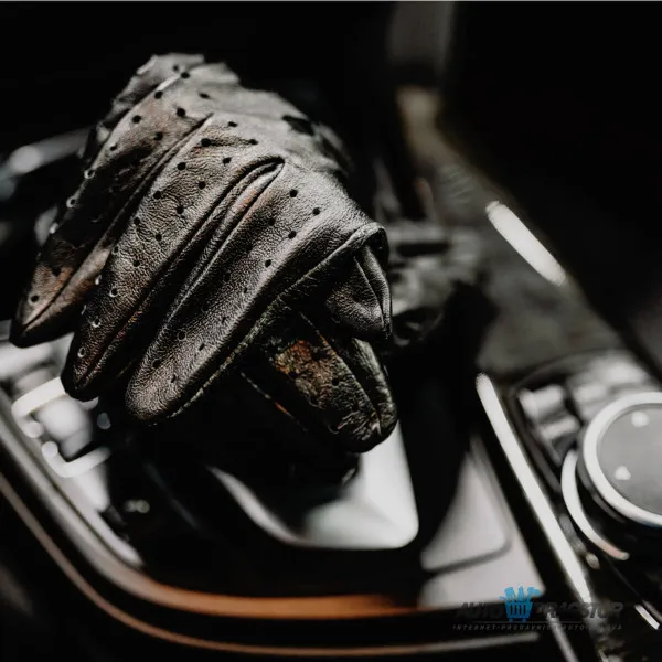 KOŽNE RUKAVICE ZA VOŽNJU SVETLO BRAON veličina L 