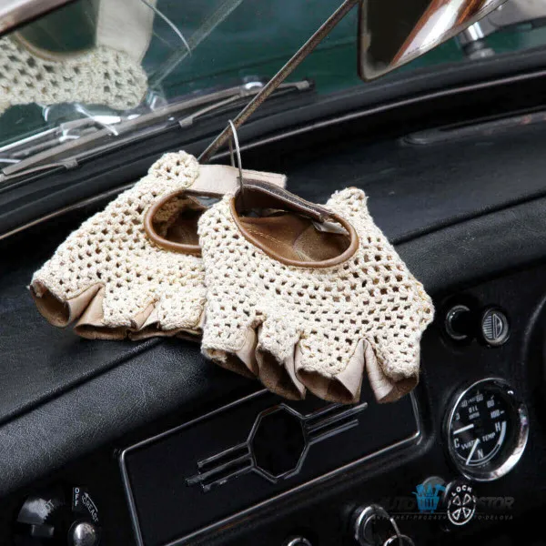 KOŽNE RUKAVICE ZA VOŽNJU SVETLO BRAON veličina L 