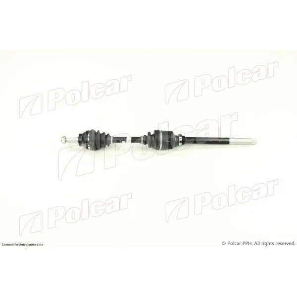 Poluosovina CITROËN C15 (VD), 84-05; VISA (VD), 78-88; 