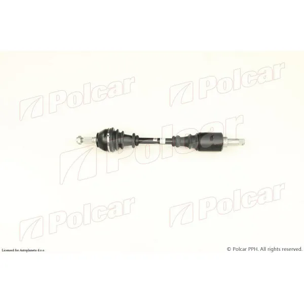 Poluosovina CITROËN XSARA (N0/N1/N2), 97-05; ZX (N2), 91-97; 