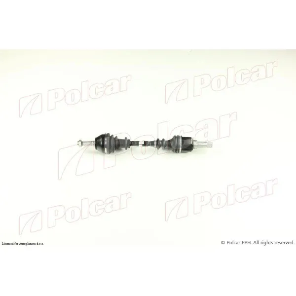 Poluosovina PEUGEOT 205 (741), 83-98; 