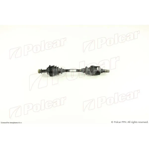 Poluosovina PEUGEOT 206/206+ (2_), 98-12; 