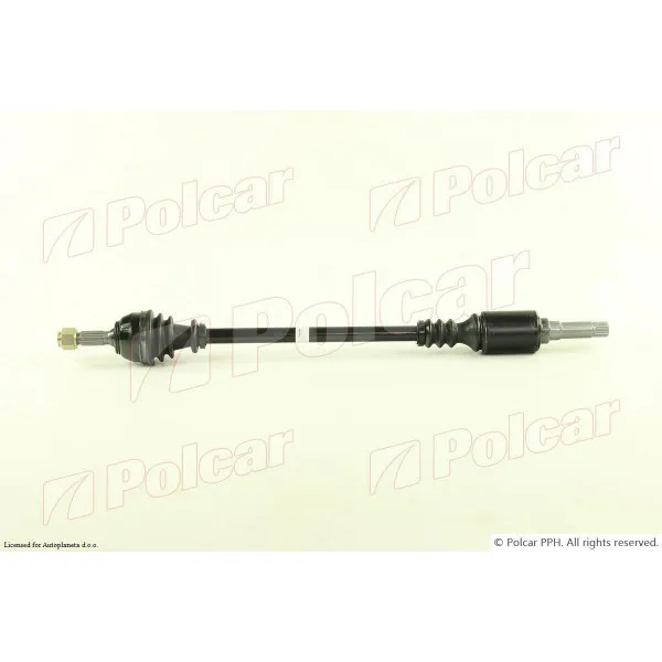 Poluosovina CITROËN, PEUGEOT 