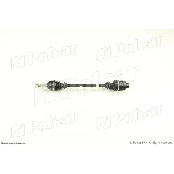 Poluosovina RENAULT 5 (B/C/S40), 72-95; EXTRA (F/G40), 85-98; RAPID (F/G40), 85-98; 
