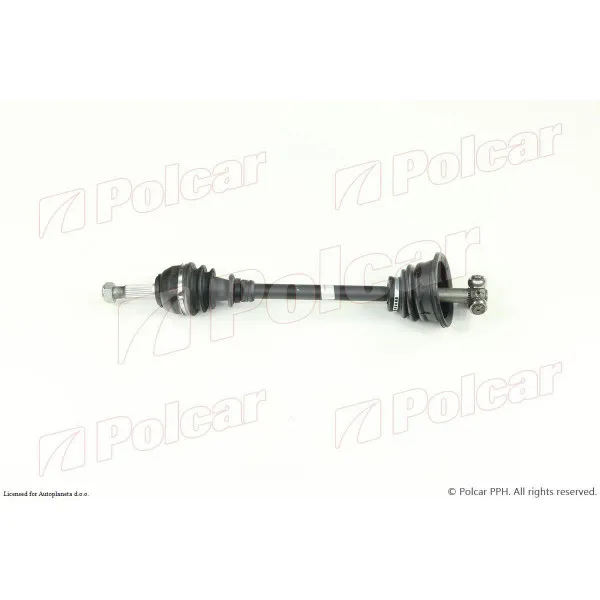 Poluosovina RENAULT 5 (B/C/S40), 72-95; EXTRA (F/G40), 85-98; RAPID (F/G40), 85-98; 