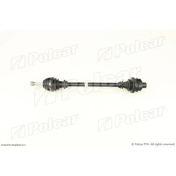 Poluosovina RENAULT TWINGO (C06), 93-06; 