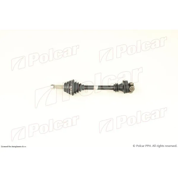 Poluosovina RENAULT SAFRANE (B54), 92-00; 