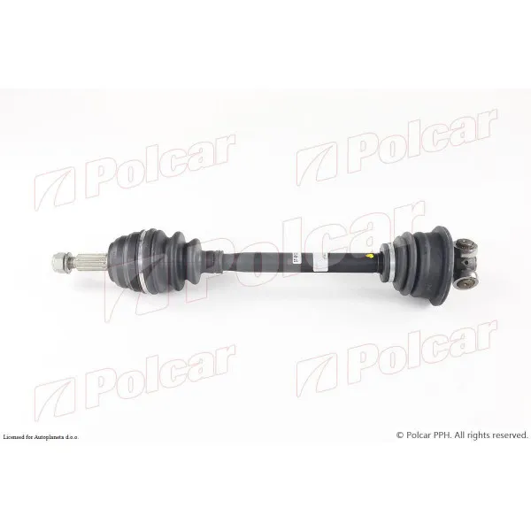 Poluosovina RENAULT SAFRANE (B54), 92-00; 
