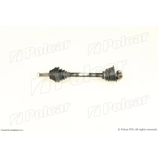 Poluosovina RENAULT SAFRANE (B54), 92-00; 