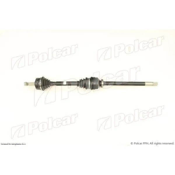 Poluosovina RENAULT SAFRANE (B54), 92-00; 