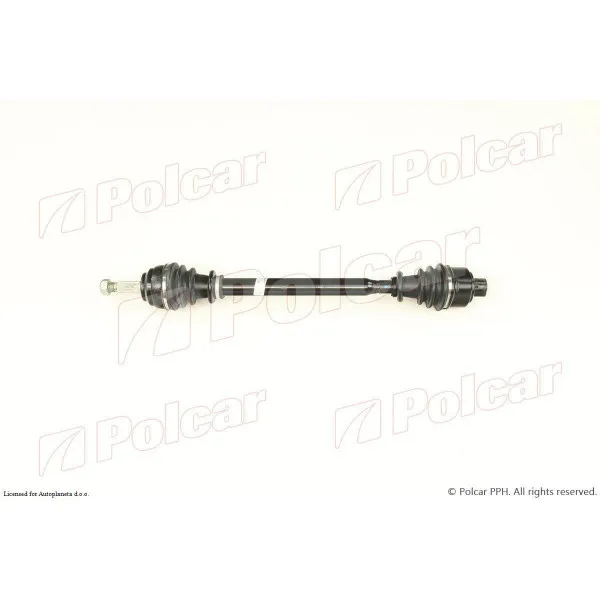 Poluosovina RENAULT MEGANE I (A), 95-02; MEGANE SCENIC (JA0/1), 96-99; 