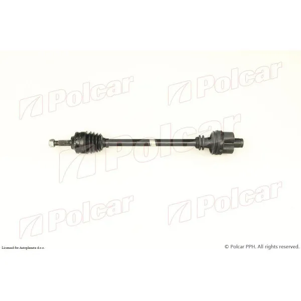 Poluosovina RENAULT MEGANE I (A), 95-02; 