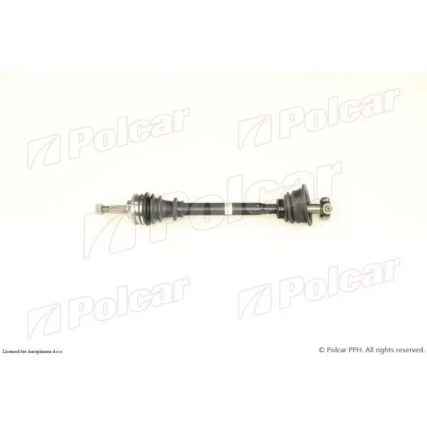 Poluosovina RENAULT MEGANE I (A), 95-02; 
