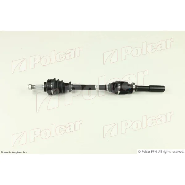 Poluosovina RENAULT MEGANE I (A), 95-02; SCENIC I (JA), 99-03; 