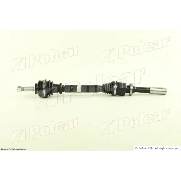 Poluosovina RENAULT MEGANE I (A), 95-02; SCENIC I (JA), 99-03; 