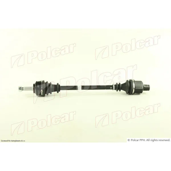 Poluosovina RENAULT CLIO II (B0/1/2), 98-12; KANGOO (KC/FC), 98-08; TWINGO (C06), 93-06; 