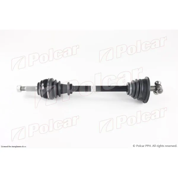 Poluosovina RENAULT TWINGO (C06), 93-06; 
