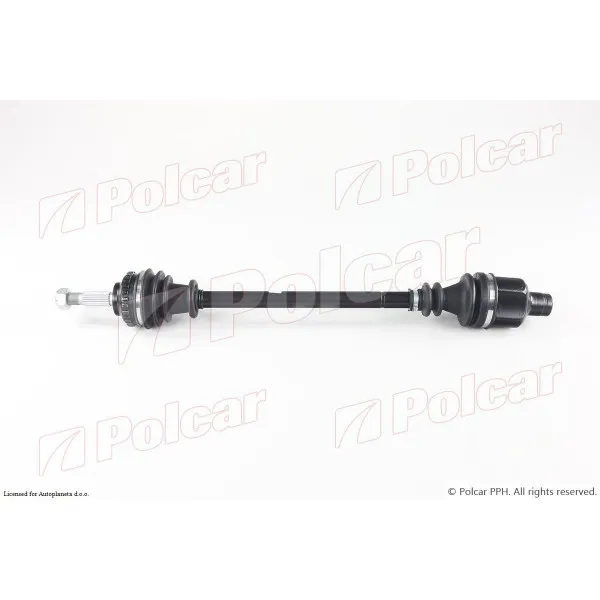 Poluosovina RENAULT CLIO II (B0/1/2), 98-12; KANGOO (KC/FC), 98-08; SYMBOL, 02-08; THALIA (LB0/1/2), 99-08; 
