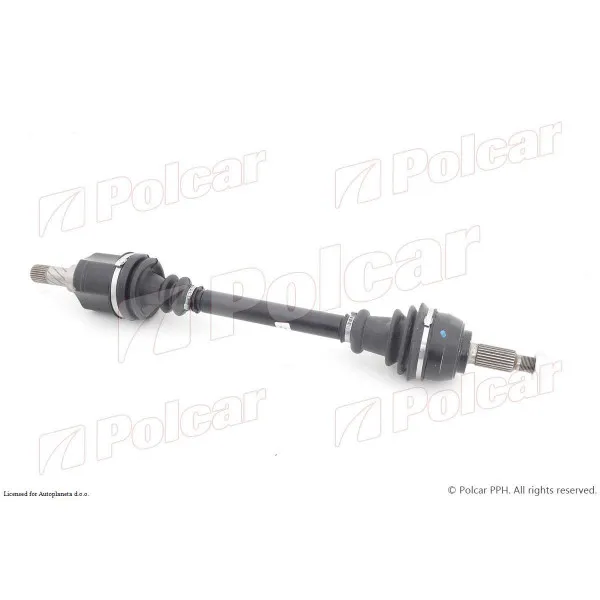 Poluosovina RENAULT MEGANE II (M), 02-08; SCENIC II (JM), 03-09; 