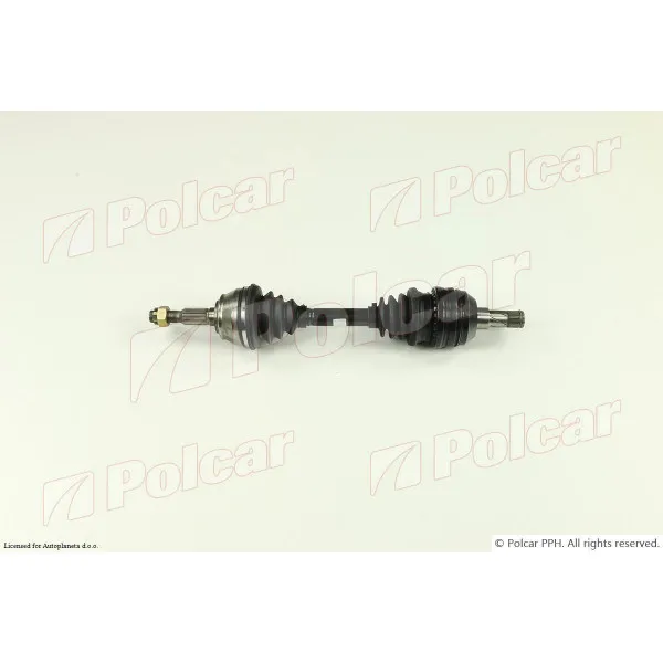 Poluosovina OPEL KADETT E (T85), 84-93; 
