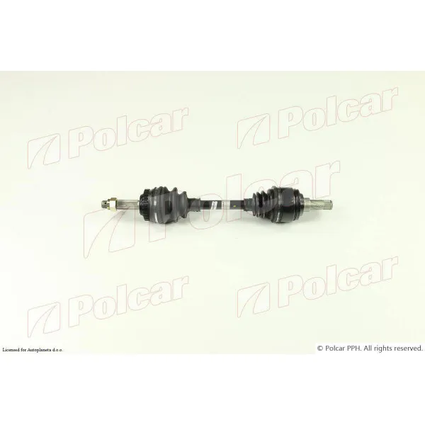 Poluosovina OPEL CORSA B (S93), 93-00; CORSA C (X01), 00-06; TIGRA (S93), 94-01; 
