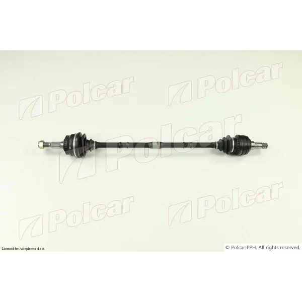 Poluosovina OPEL ASTRA F (T92/M99), 91-02; VECTRA A (J89), 88-95; 