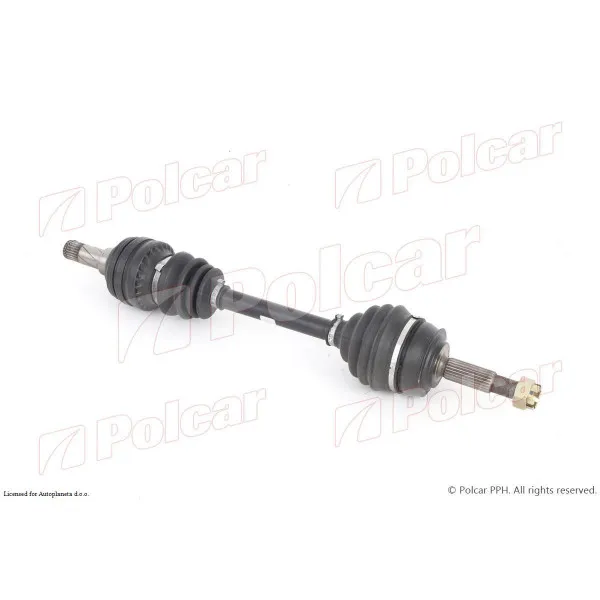 Poluosovina OPEL COMBO B, 93-00; COMBO C, 00-11; CORSA B (S93), 93-00; CORSA C (X01), 00-06; MERIVA (X03), 03-10; TIGRA (S93), 94-01; TIGRA (X04), 04-09; 