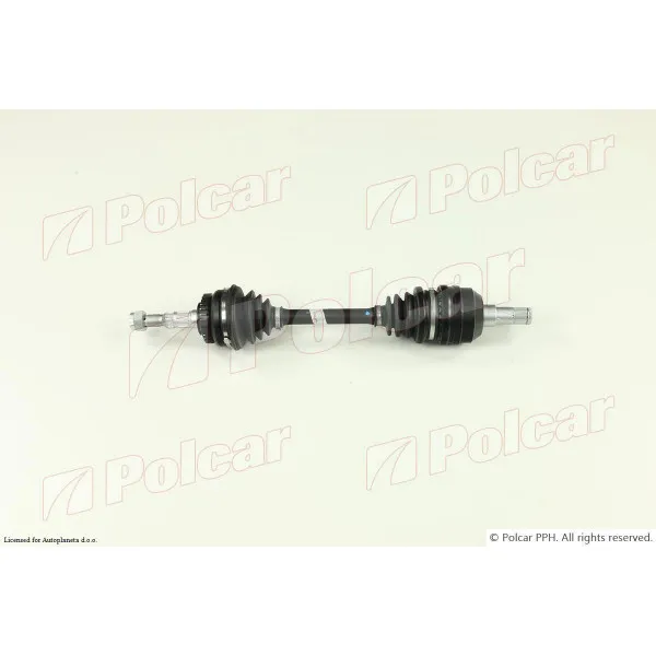 Poluosovina OPEL ASTRA G (T98), 98-09; VECTRA B (J96), 95-02; ZAFIRA A (T98), 99-05; 