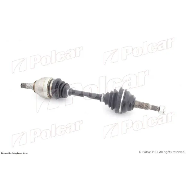 Poluosovina OPEL ASTRA G (T98), 98-09; VECTRA B (J96), 95-02; ZAFIRA A (T98), 99-05; 
